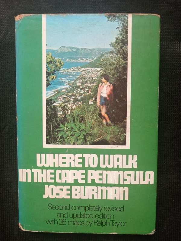 Where to Walk in the Cape Peninsula by Jose Burman