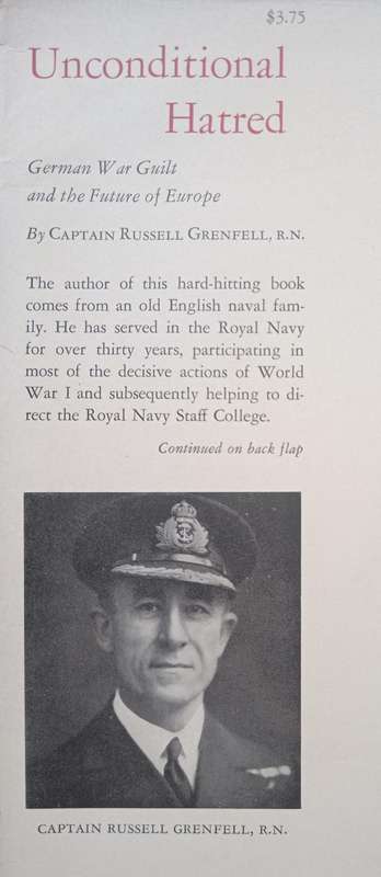 Unconditional Hatred by Captain Russell Grenfell RN