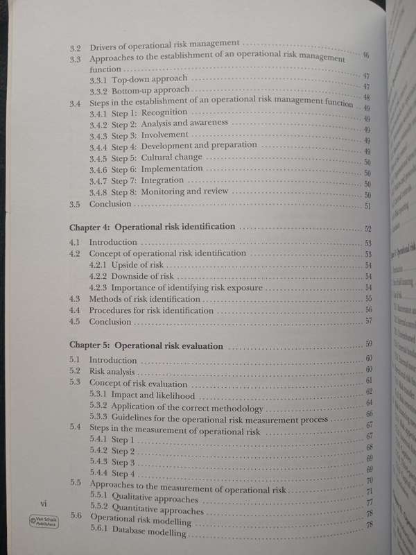 Operational Risk Management by Jackie Young