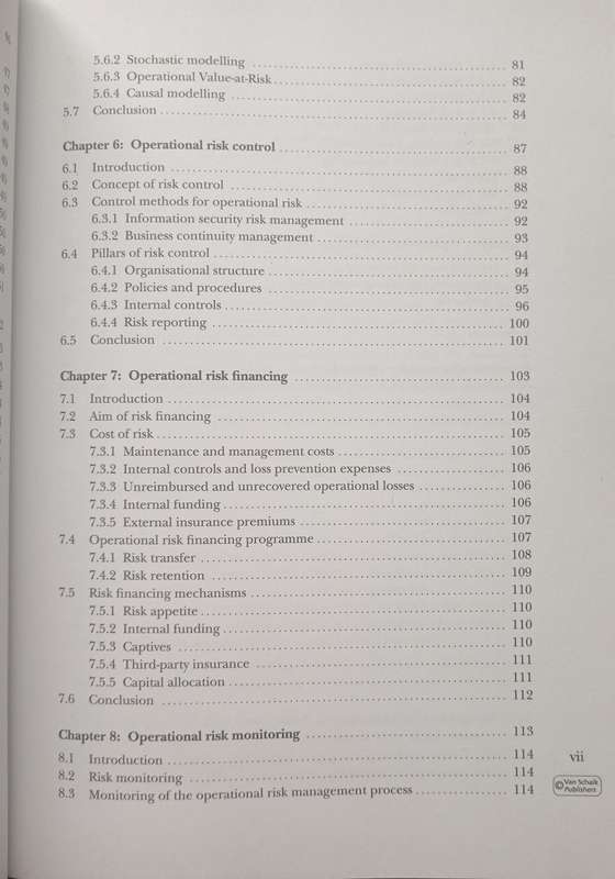 Operational Risk Management by Jackie Young
