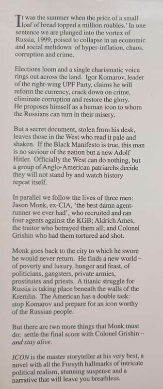 Icon by Frederick Forsyth