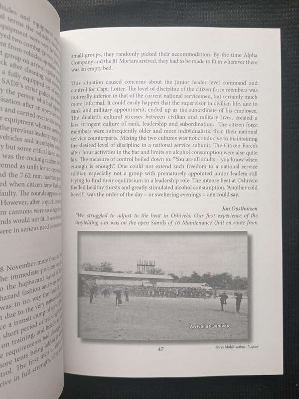 Operation Askari 1983/84 War Journal by Lt Col Dawid Lotter