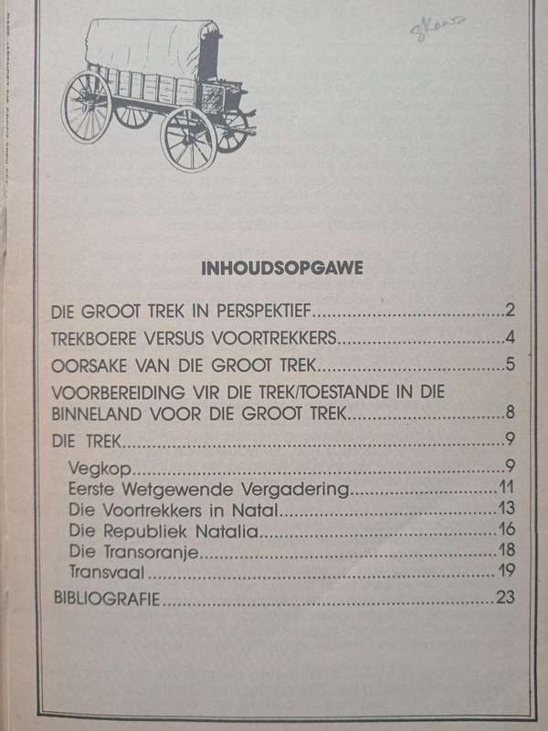 Die Groot Trek by N Labuschagne