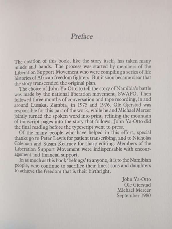 Battlefront Namibia by John Ya-Otta with Ole Gjerstad & Michael Mercer