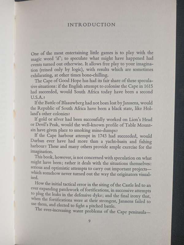 The Cape of Good Intent by Jose Burman