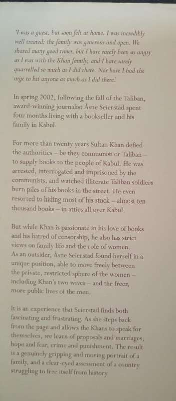 The Bookseller of Kabul by Asne Seierstad Translated by Ingrid Christophersen