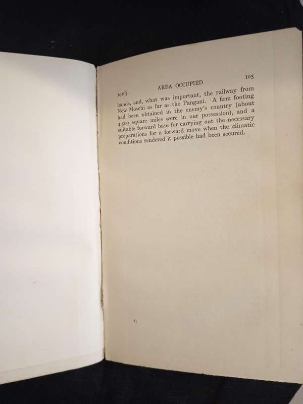 General Smuts' Campaign in East Africa by Brig Gen JHV Crowe CB