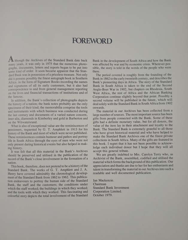A Pioneer Bank in a Pioneer Land by Carolyn Terry