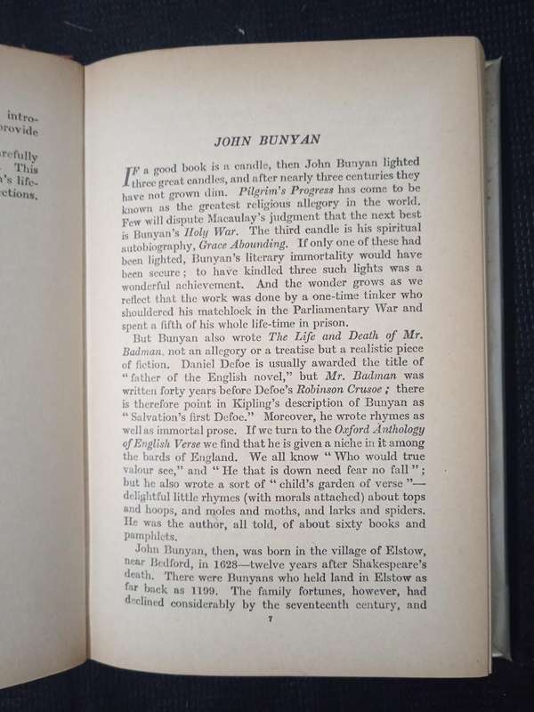 The Pilgrims Progress by John Bunyan