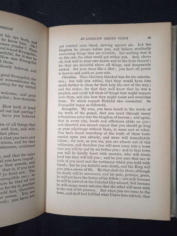 The Pilgrims Progress by John Bunyan