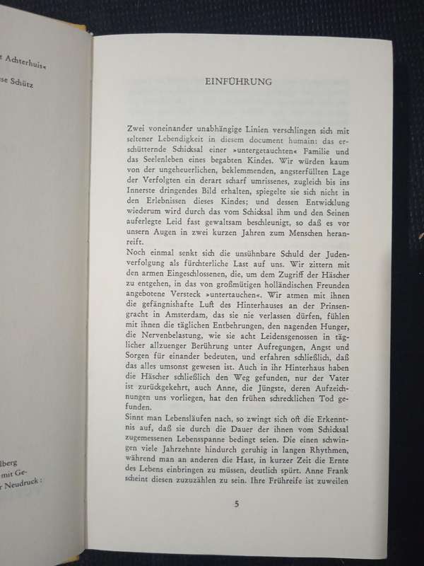 Das Tagebuch der Anne Frank by Heidelberg Lambert Schneider