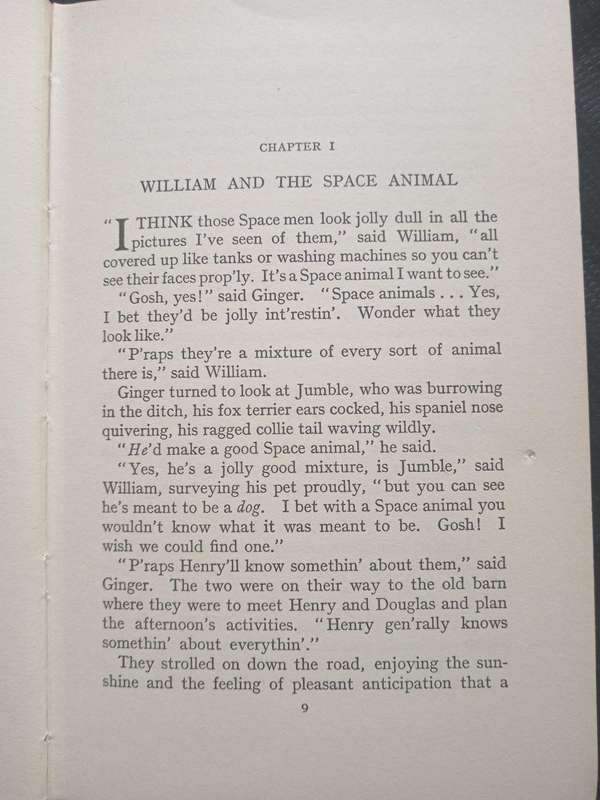 William & the Space Animal by Richmal Crompton