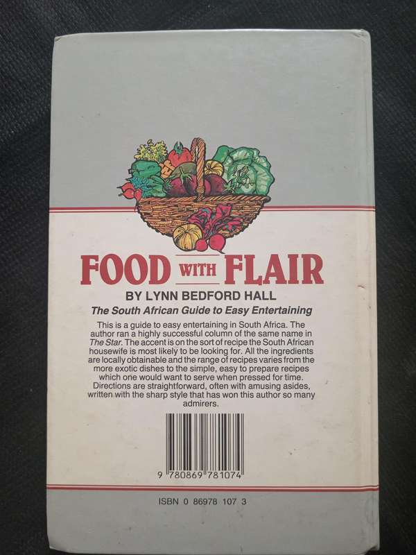 Food with Flair The South African Guide to Easy Entertaining by Lynn Bedford Hall