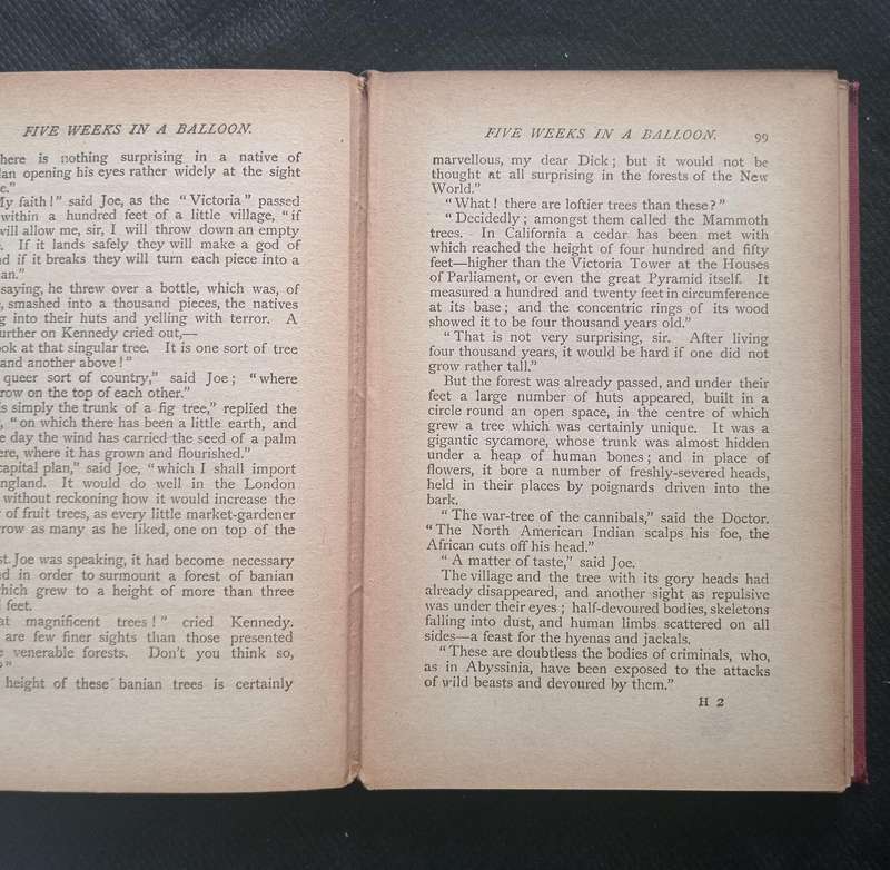 Five Weeks in a Balloon by Jules Verne