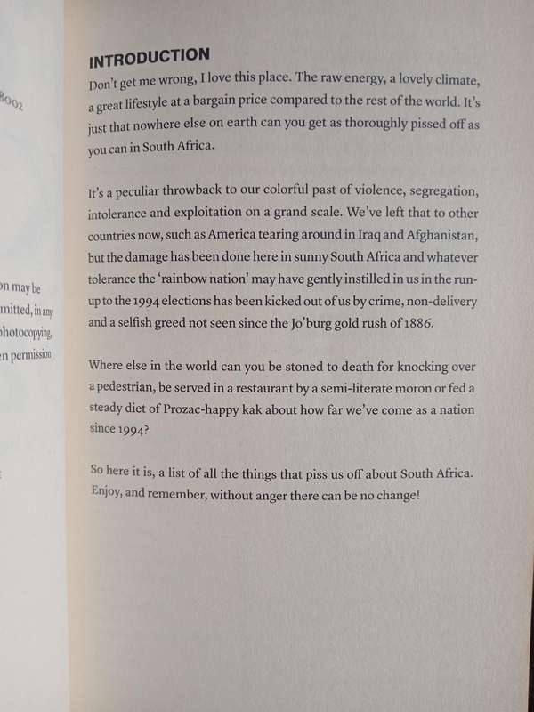 For Kak's Sake! The Angry Person's Guide to South Africa by Grant Schreiber