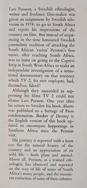 Borders of Decency by Lars Persson