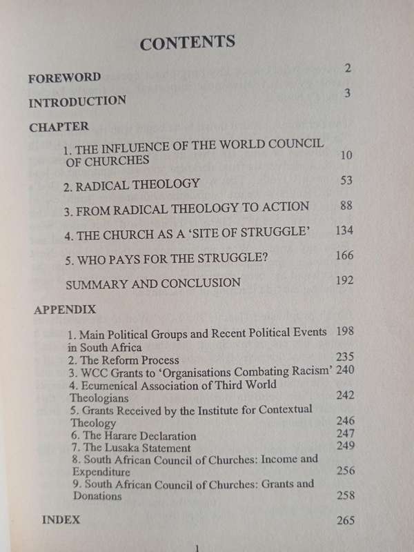 Revolution or Reconciliation? The Struggle in the Church in South Africa by Rachel Tingle