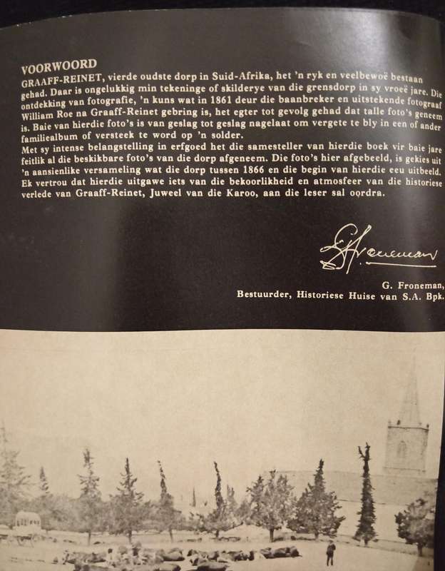 Ń Album Ou Fotos An Album of Old Photographs Graaff-Reinet Compiled by E S Whitlock