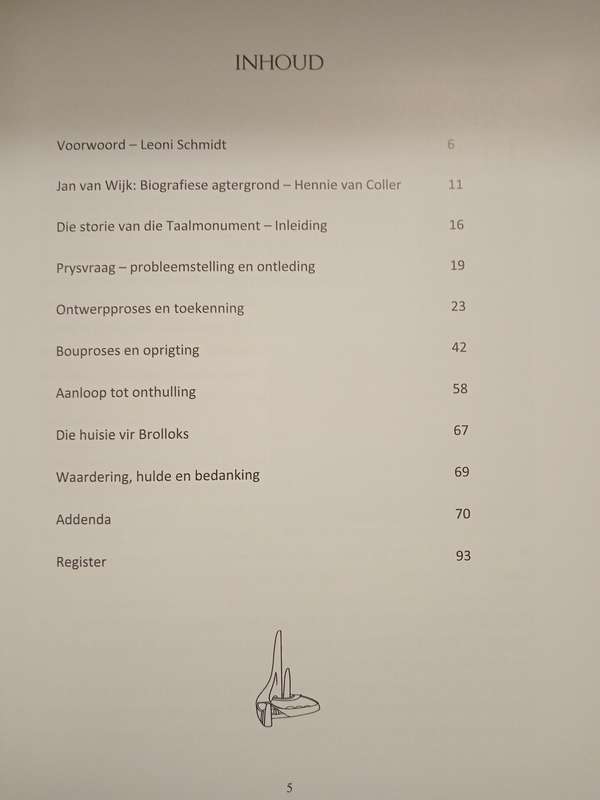 Taalmonumemt by Jan van Wijk
