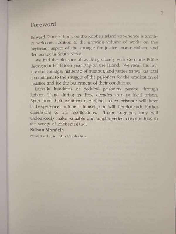 There & Back Robben Island 1964-1979 by Eddie Daniels
