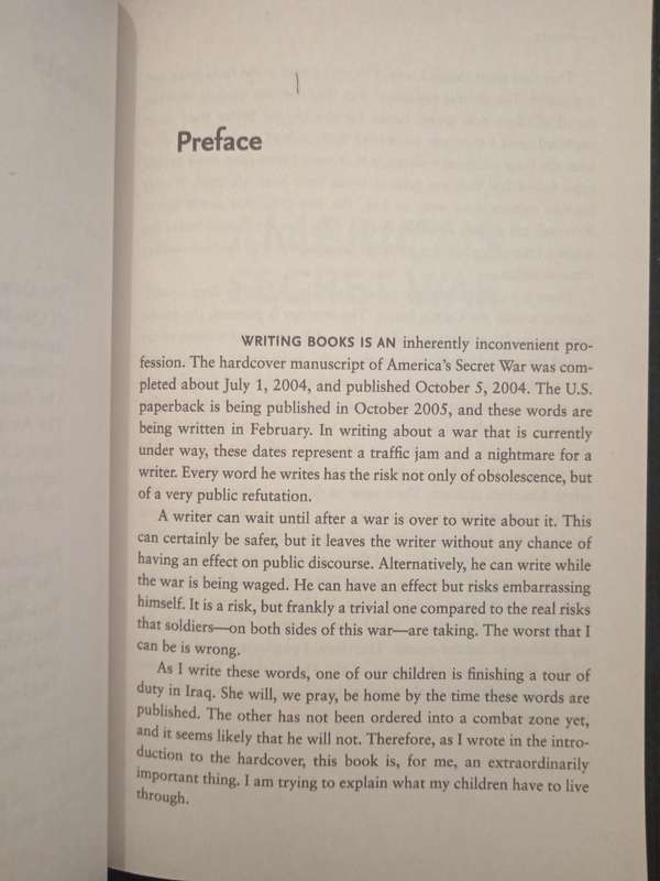 America's Secret War by George Friedman