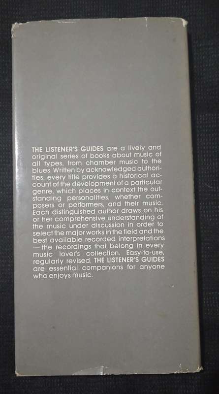 The Listener's Guide to the Blues by Peter Guralnick