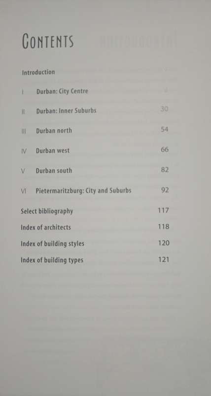 A Guide to the Architecture of Durban & Pietermaritzburg by Dennis Radford