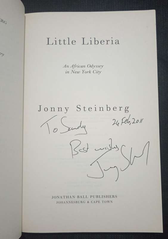 Little Liberia An African Odyssey in New York by Jonny Steinberg