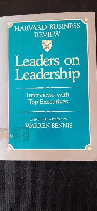Leaders on Leadership by Warren Bennis