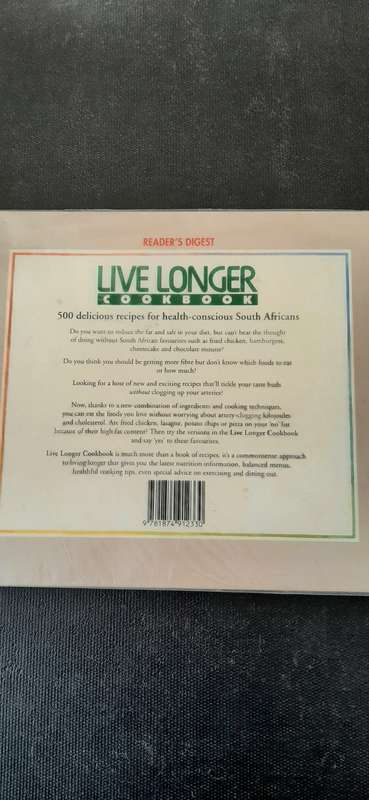 Live Longer Cookbook - Reader's Digest