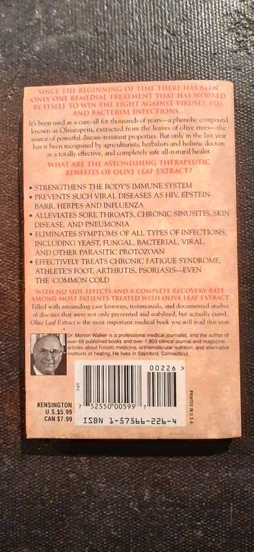 Olive Leaf Extract by Dr. Morton Walker