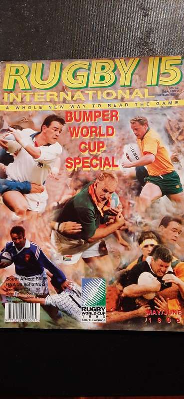 Rugby 15 International - Bumper World Cup Special - Rugby World Cup 1995 (RNA 26, Vol 5, No. 3)
