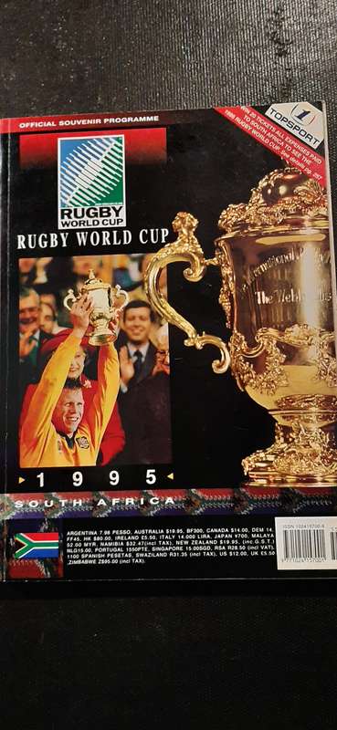 Rugby World Cup 1995 - Official Souvenir Programme