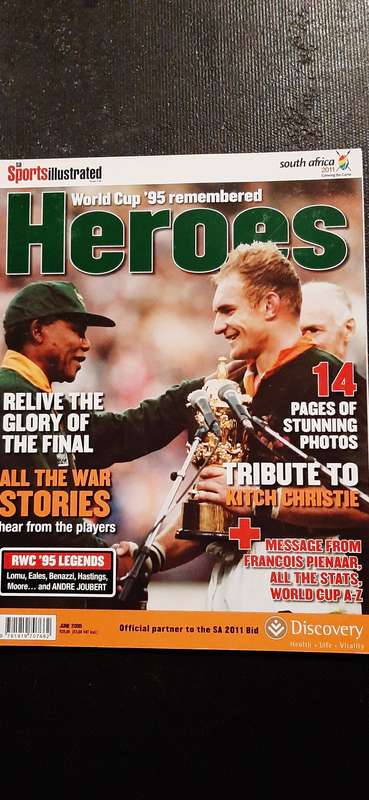 SA Sports Illustrated - World Cup '95 remembered Heroes