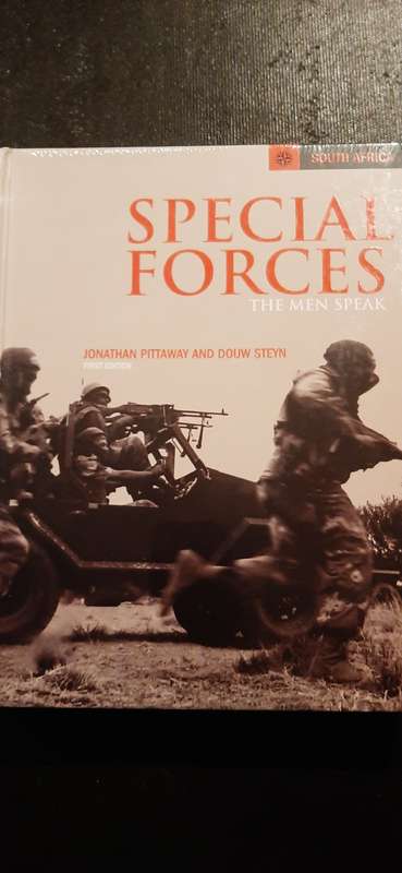 South Africa Special forces (SASF) - The Men Speak by Jonathan Pittaway and Douw Steyn (1st Edition)