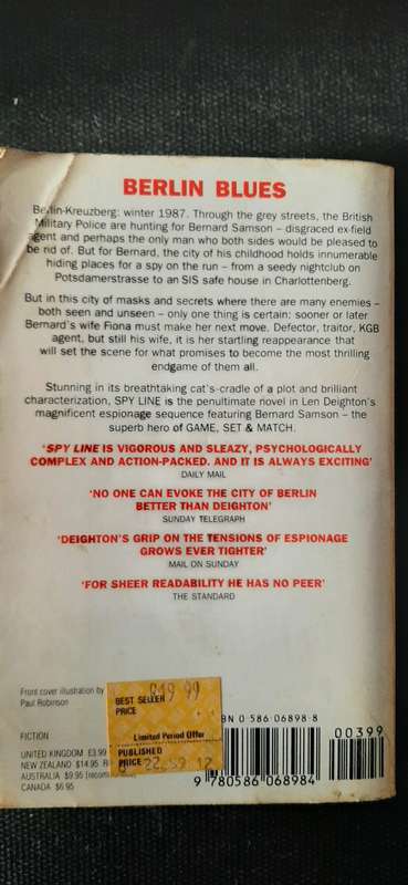 Spy Line by Len Deighton