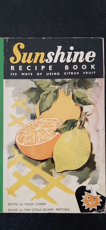 Sunshine Recipe Book Edited by Hilda Gerber