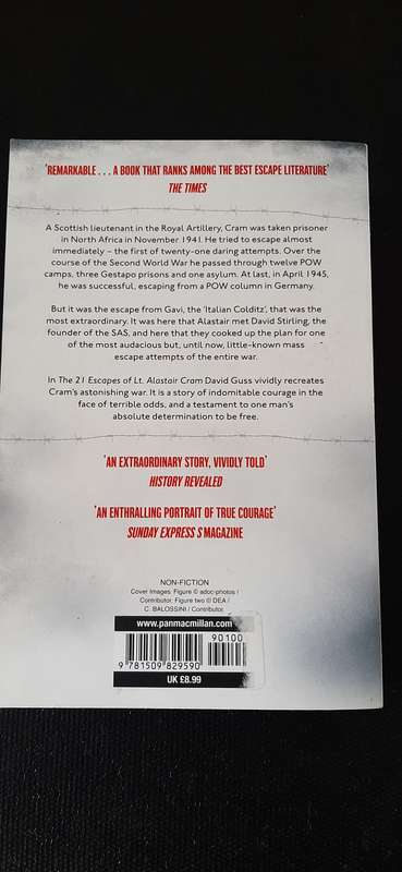 The 21 Escape of LT. Alastair Cram by David M. Guss
