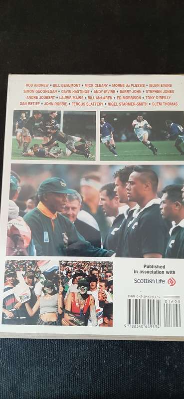 The Complete Book of the Rugby World Cup 1995 Edited by Ian Robertson (Signed by André Joubert)