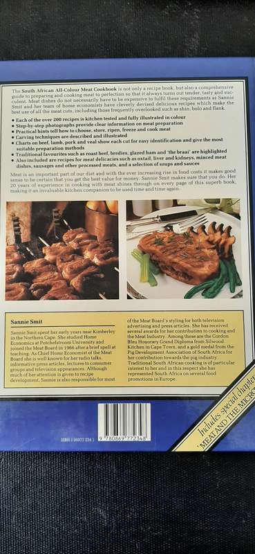 The South African All-Colour Meat Cookbook by Sannie Smit