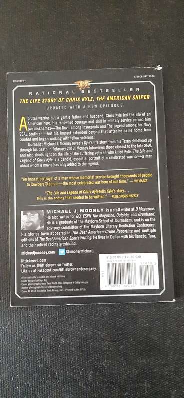 The Life and Legend of Chris Kyle by Michael J. Mooney