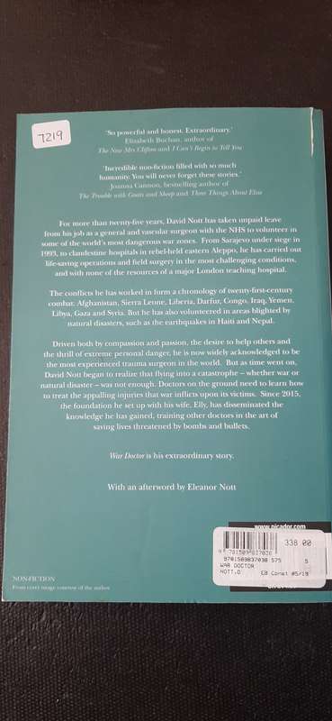 War Doctor by David Nott