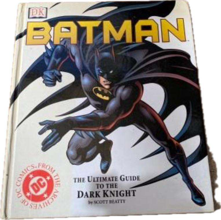 the ultimate guide to the dark knight by Scott beatty , batman archives of DC comics