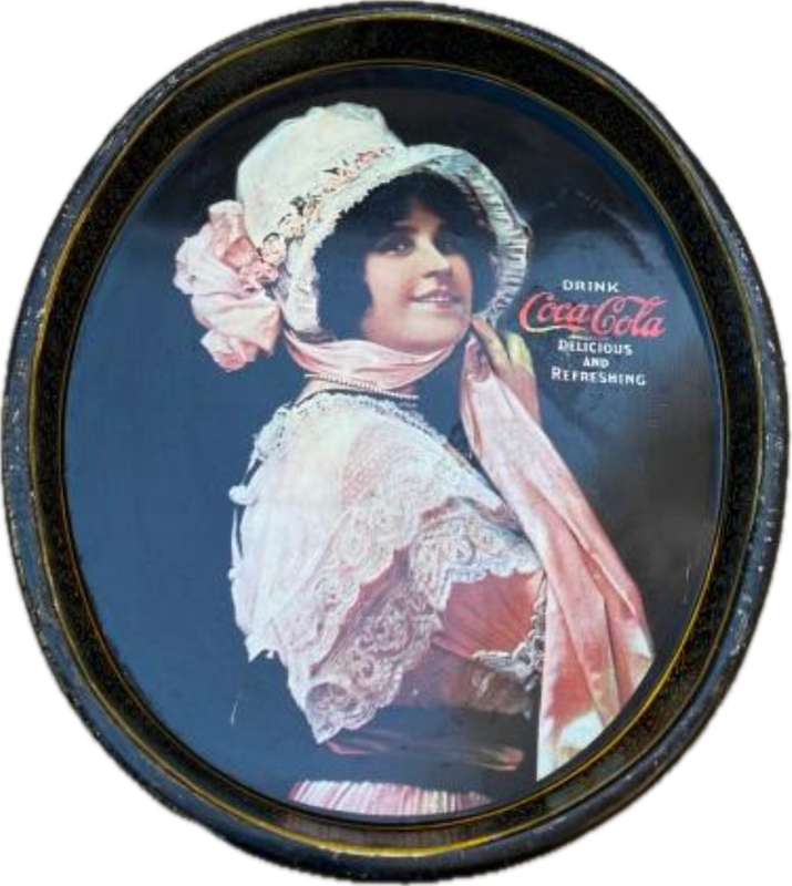 vintage coke tray