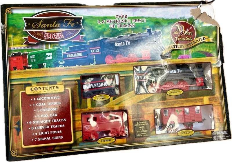 Santa Fe special train set Eztek no 60626