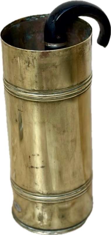 Vintage solid brass umbrella stand cane stand cckk cape town