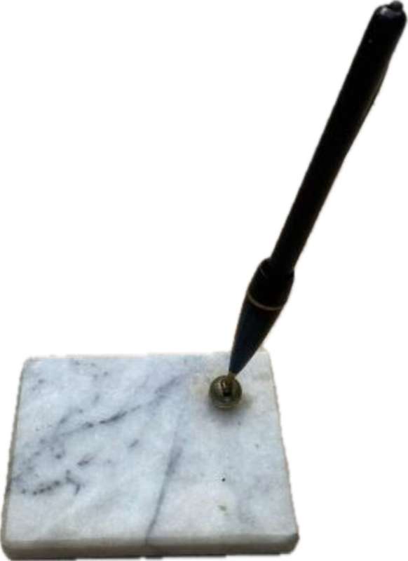 vintage marble elweco pen holder penholder
