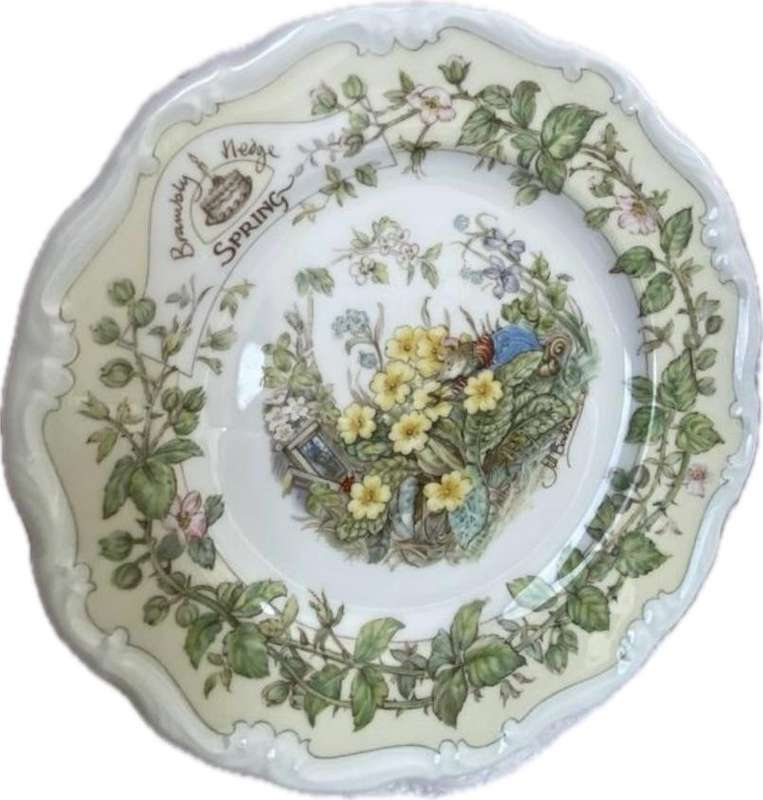 Royal Doulton Brambley Hedge Summer series porcelain bread plate