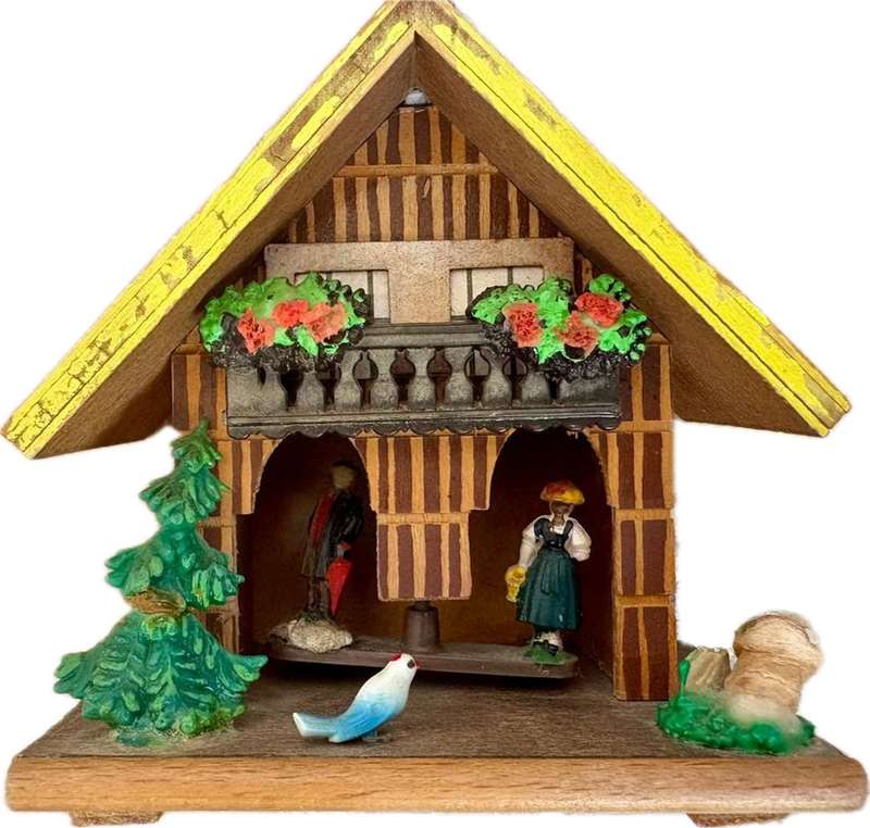 Vintage weather house made in Germany