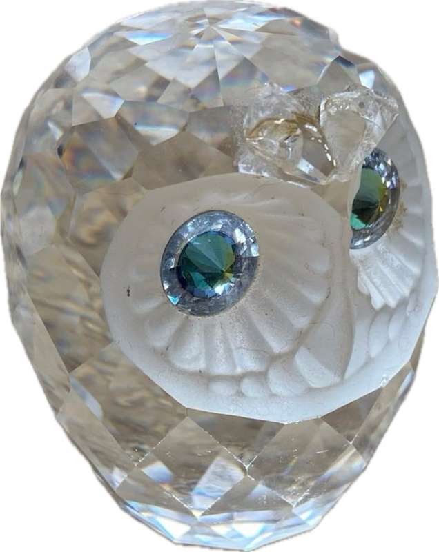 Swarovski Crystal Owl 6cm